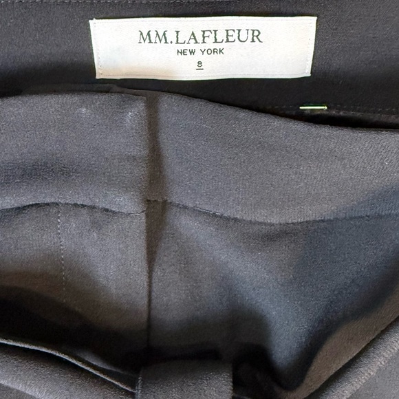 MM.LAFLUER Curie Pant 26.5" Inseam Monsoon Gray Women's Size 6 NWT - Picture 2 of 7